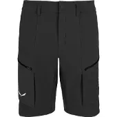 Salewa Kurze Hose Puez Durastretch Cargo Herren Black Out-XL