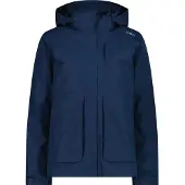 CMP Damen Steppjacke mit abnehmbarem Kapuze