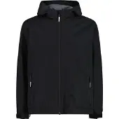 CMP - Kid's Jacket Fix Hood WP - Regenjacke Gr 104 schwarz
