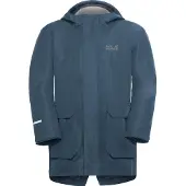 Jack Wolfskin - Kid's 3in1 Canvey - Doppeljacke Gr 140 blau