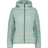 CMP Woman Padded Jacket FIX Hood jade (E421) 42