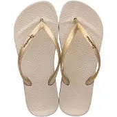 Ipanema Damen Flip Flops Sommer Badelatschen Pantoletten Slides Beige Gr.35/36