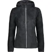 CMP Woman Jacket FIX Hood nero-graffite (83UF) 36