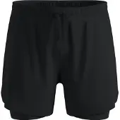 Odlo - Zeroweight 5 Inch 2-in-1 Short - Laufshorts Gr XXL schwarz