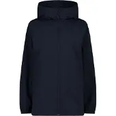 CMP Damen Jacke Woman Jacket Fix Hood 35Z5286-N950 36 - Black Blue - 36