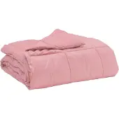 vidaXL Ganzjahresbettdecke 220 x 240 cm 4 Jahreszeiten Rosa