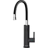 OEM Küchenarmatur Wasserkocher, Sofort heißes Wasser, energieeffizientes Design, Universell-Schwarz, EU