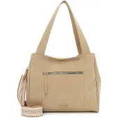 Suri Frey Shopper "Shopper SFY Christy", Damen, Gr. B/H/T: 35cm x 30cm x 12cm 0, beige (sand 420), Polyester, Taschen Shopper
