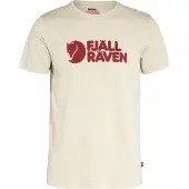 Fjällräven - Logo - T-Shirt Gr S beige/weiß