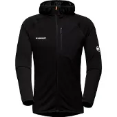 Mammut - Aenergy Light ML Hooded Jacket - Fleecejacke Gr XL schwarz