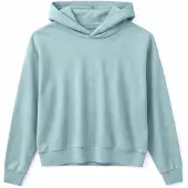 Mazine - Genderless Natural Dye Hoodie - Hoodie Gr L türkis/grau