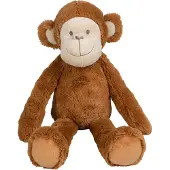Happy horse Kuscheltier Affe Micha 48cm - braun - weiches Plüschspielzeug