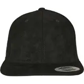 Flexfit Snapback Cap "Unisex Suede Leather Snapback"