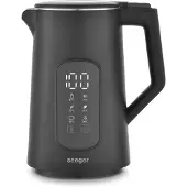 Seeger SGR1100BK, 1,7 l, 2200 W, Schwarz, Regelbare Temperatur, Drahtlos, Warmhaltefunktion