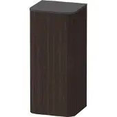 Duravit Happy D.2 Plus Halbhochschrank, 400x880x360 mm, eine Tür, Anschlag rechts, HP1260R6969, Farbe: Nussbaum gebürstet Echtholzfurnier