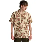 Billabong Kurzarmhemd "Vacay", Herren, Gr. M, braun, Obermaterial: 60% Baumwolle, 40% Viskose., Hemden Kurzarmhemd