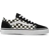 Vans Schuhe - Old Skool - Primäres Karomuster - Schwarz/Weiß - - 28 - Schuhe