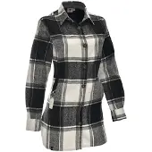 MAUL Damen Bluse Sanremo lange Flanell Bluse