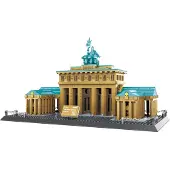 Wange 6211 Brandenburger Tor mit Quadriga - Klemmbausteine Set (1552 Teile)