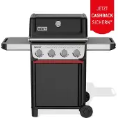 Weber Gasgrill "SPIRIT E-410", schwarz, B:132cm H:117cm T:67,5cm, Grills, Gasgrill, Edelstahl Flavorizer Bars, Snap Jet Zündung, Topseller