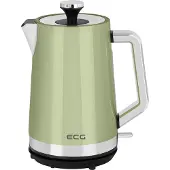 Ecg RK 1766 Vintage Olive | Wasserkocher | 1,7 Liter | 2200 W |