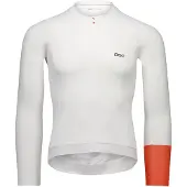 POC - Cadence L/S Jersey - Radtrikot Gr XL grau/weiß