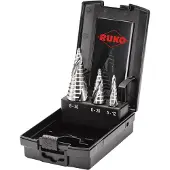 RUKO ULTIMATECUT Stufenbohrer-Satz HSS-Co 5 mit FLOWSTEP Spitze - 3-tlg.