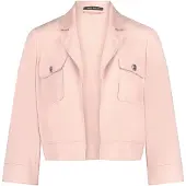 Betty Barclay Jackenblazer "Blazer-Jacke mit 3/4 Arm", Damen, Gr. 40, rosa (pink dolphin), Obermaterial: 92% Polyester PES. 8% Elasthan EL., Blazer Jackenblazer