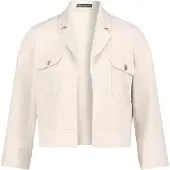 Betty Barclay Blazer-Jacke mit 3/4 Arm in beige | Gr.: 48