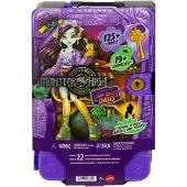 Monster High Skulltimate Secrets Gore-geous Oasis Spielset, Jinafire Long Puppe und Zubehörteile, Modepuppe, Weiblich, 4 Jahr(e), Junge/Mädchen, 320 mm, 700 g