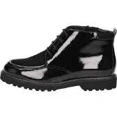 Sioux Stiefelette "Meredith-748-WF-H", Damen, Gr. 40 (UK 6 1/2), schwarz, Obermaterial: 50% Kalbslackleder CAPA. 50% Lammveloursleder LAVL. 100% Gummi rubber., Schuhe Stiefelette