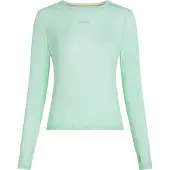 Icebreaker Damen Unterhemden ku.Arm Da Merino Blend 75 Cool-Lite Featherlight LS Crewe