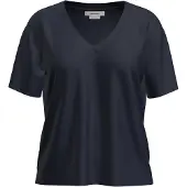 Icebreaker - Women's Merino 150 Tech Lite S/S Relaxed V-Neck - Merinoshirt Gr XS blau