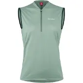 Löffler - Women's Bike Sleeveless Shirt Half-Zip Plain - Rad Singlet Gr 38 türkis