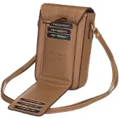 Peterson Umhängetasche für Damen Oateyes braun One size