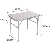 Marbueno Summer 10013b 75x55x25 Cm Klapptisch