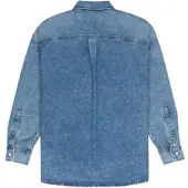 Quiksilver Langarmshirt "Rahmat", Damen, Gr. XL, blau (medium blau), Obermaterial: 80% Baumwolle, 20% Baumwolle., Shirts Langarmshirt
