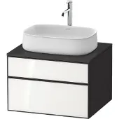 Duravit Zencha Konsolenwaschtischunterbau, 650x550x442mm, 1 Ausschnitt mittig, ZE48200