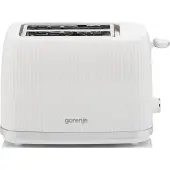 Gorenje T850DPW, 2 Scheibe(n), Weiß, Kunststoff, Tasten, 0,8 m, 204 mm
