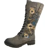 Rieker Damenschuhe Gefüttert Schaftstiefel Mehrfarbig Freizeit
