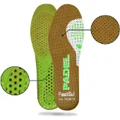 Footgel Padel-einlegesohlen Grün EU 39-42 Mann Grün EU 39-42