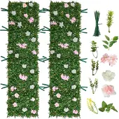 Vevor Künstliche Hecke 2,4 m x 61 cm 2 Stk.