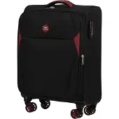 Wings DIPPER Soft Trolley 20" Schwarz - Leicht, Erweitert & Vielseitig