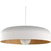 Lumicom Zylindrische Pendelleuchte im Blatt-Design 40 cm breit 16 cm hoch