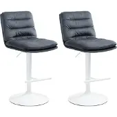 BellaFurn 2er-Set Samt-Barhocker – Hochhocker – ultimativer Sitzkomfort