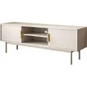 Lookway Zweitüriger TV-Schrank MIRACLE, Kaschmir