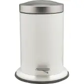 Sealskin Treteimer 3l Acero Edelstahl weiß, 361732410
