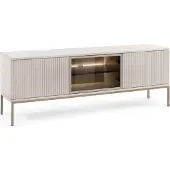 Yourhouse24 TV-Schrank Sento RTV154 mit LED-Beleuchtung, Kaschmir Untergestell aus Metall