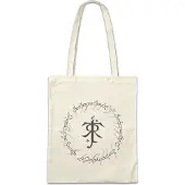 Eric Helmar Müller Urban Backwoods Ring Text, Stofftasche, Farbe: Beige