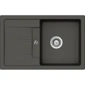 Schock Einbauspüle Formhaus D-100S A Asphalt - Auflagespüle